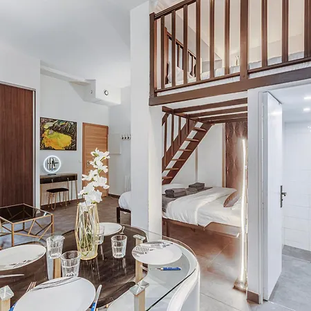 Spacious Loft Near Luxembourg Garden Appartamento *